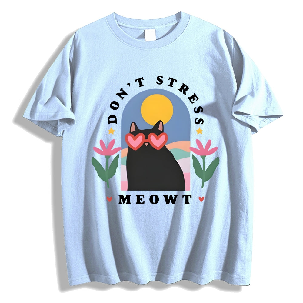 Don't Stress Cat Classic T-Shirt