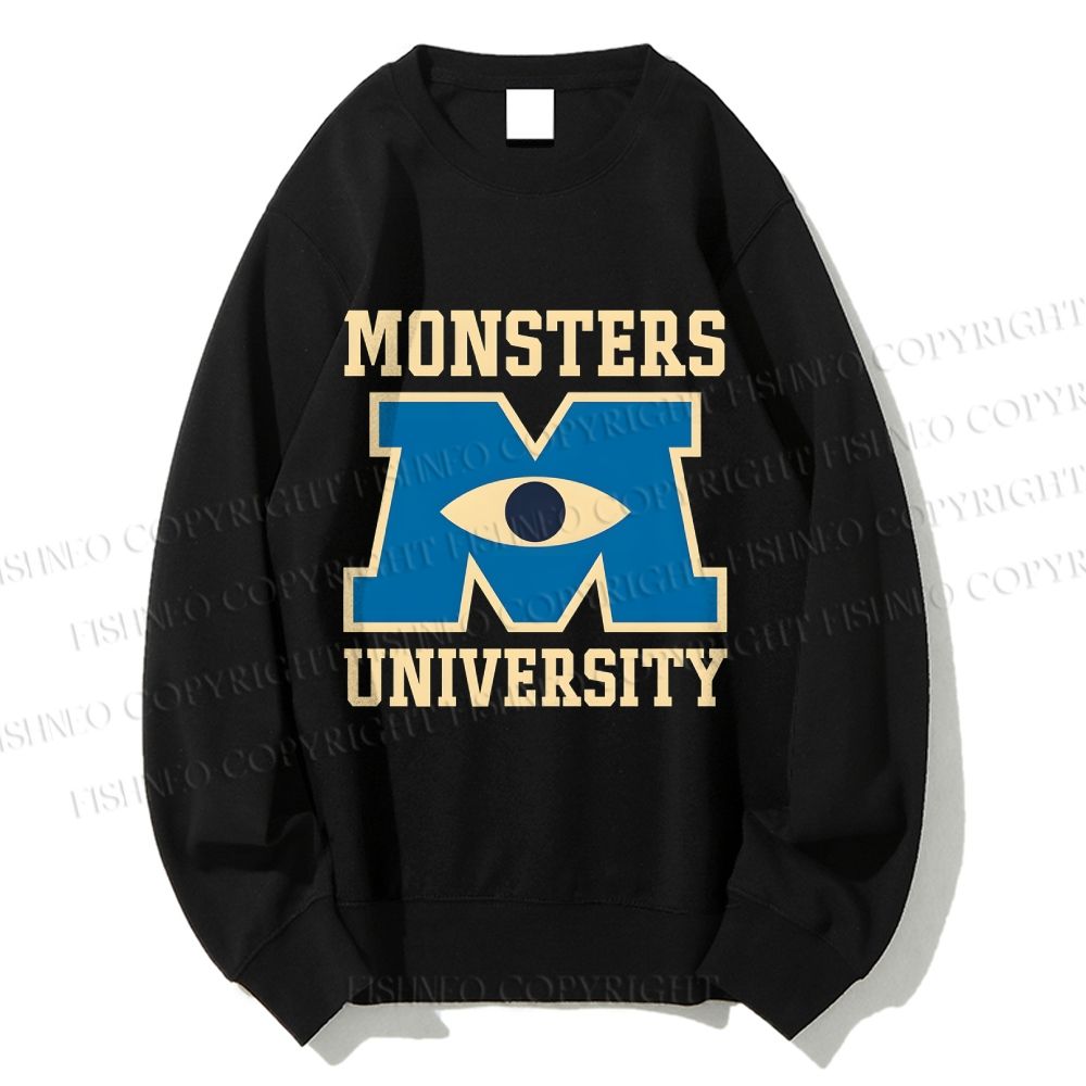 Unisex Monsters University Printed Sweatshirt
