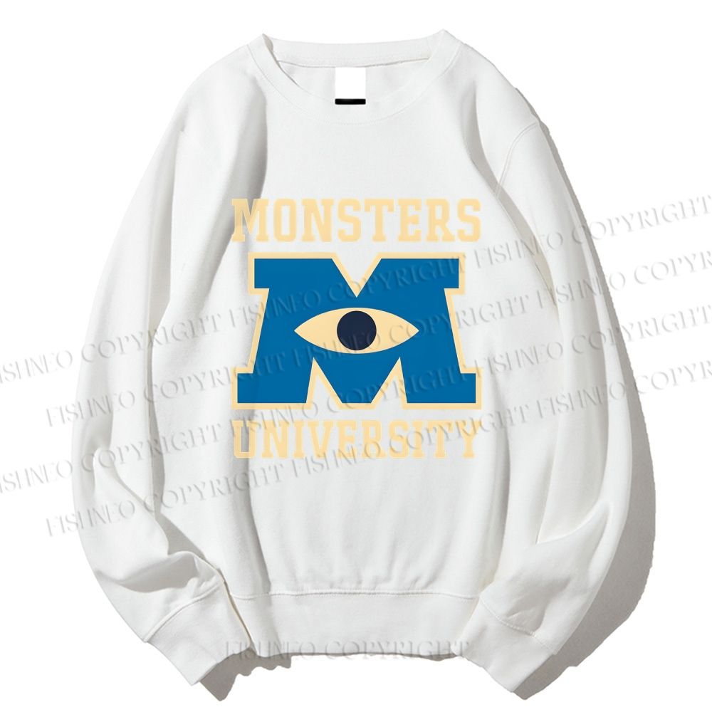 Unisex Monsters University Printed Sweatshirt