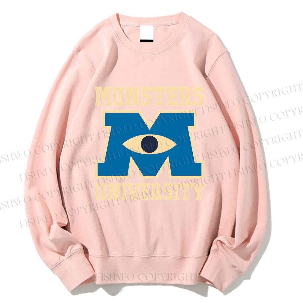 Unisex Monsters University Printed Sweatshirt