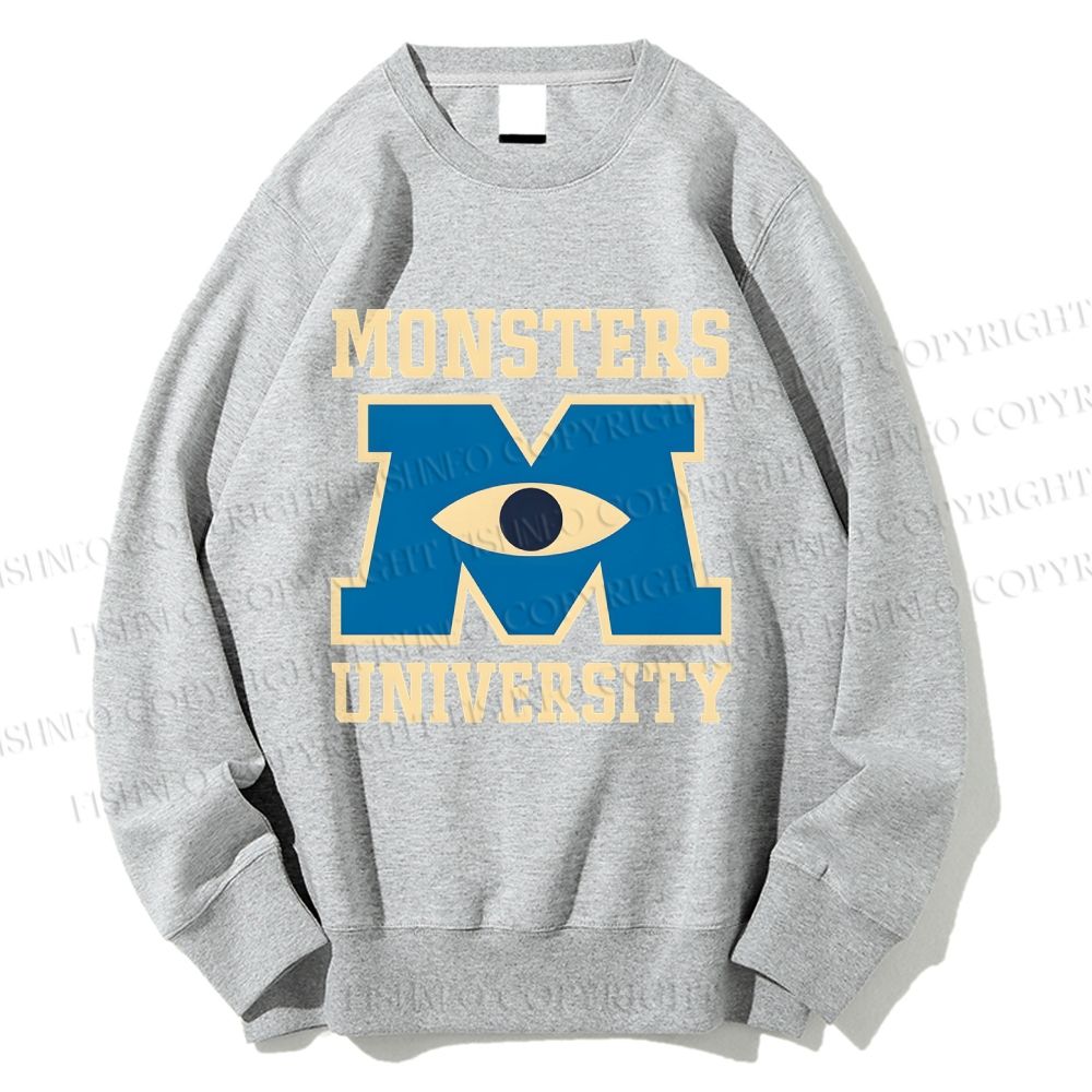 Unisex Monsters University Printed Sweatshirt