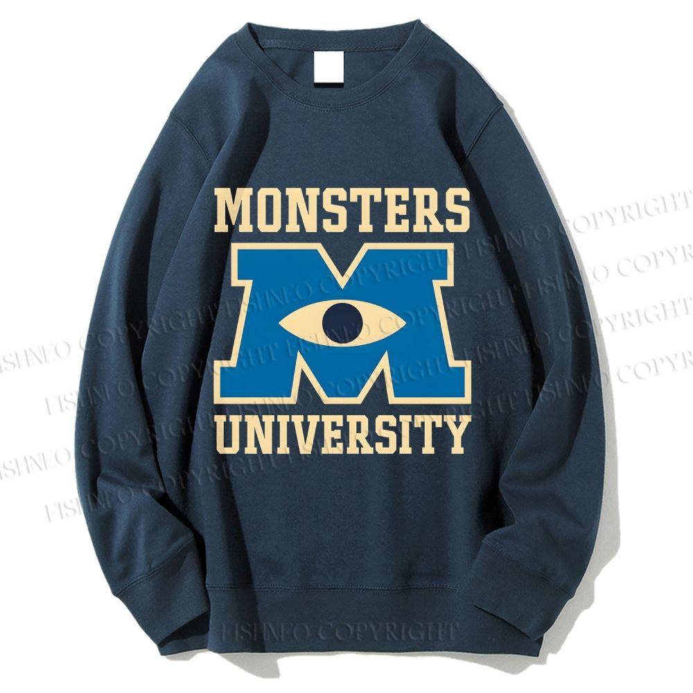 Unisex Monsters University Printed Sweatshirt