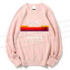 Unisex Washed VHS Vintage Printed Sweatshirt