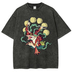 Vintage Wash Japanese Design T-Shirt