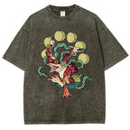 Vintage Wash Japanese Design T-Shirt