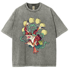 Vintage Wash Japanese Design T-Shirt