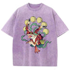 Vintage Wash Japanese Design T-Shirt