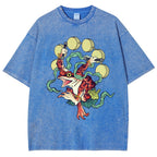 Vintage Wash Japanese Design T-Shirt