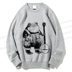Unisex Vintage Frog Printed Sweatshirt