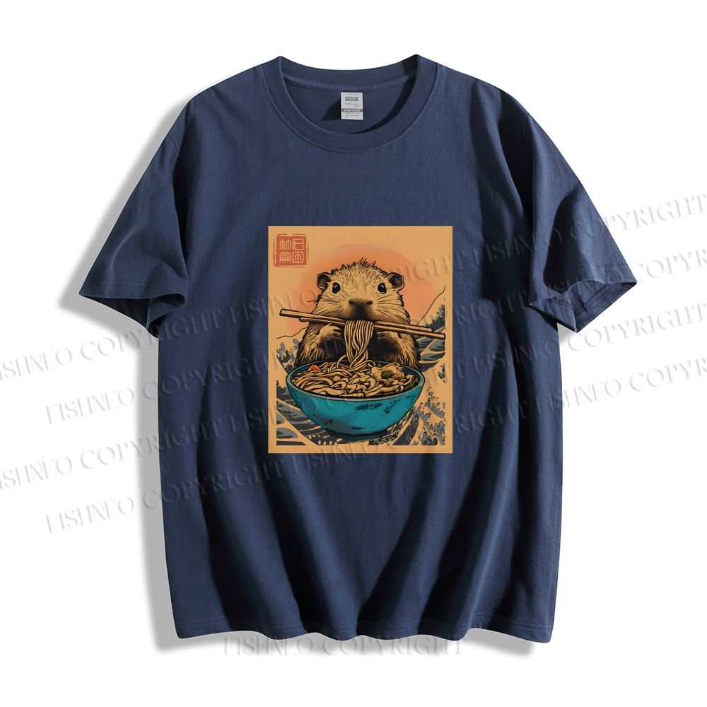 Guinea Pig Ramen Japanese Style Classic Tee