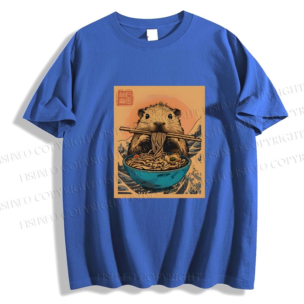 Guinea Pig Ramen Japanese Style Classic Tee