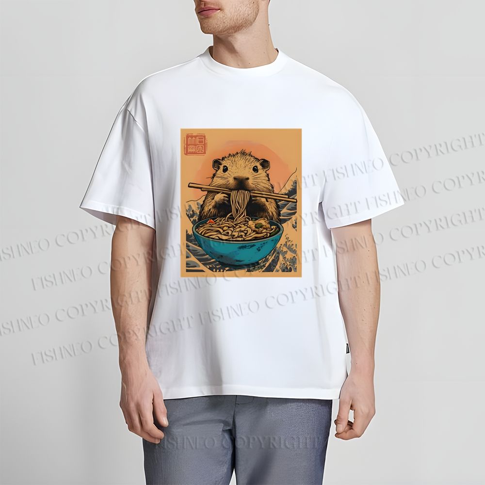 Guinea Pig Ramen Japanese Style Classic Tee