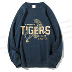 Unisex Hanshin Tigers Printed Sweatshirt
