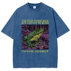 The Void Stares I Refuse To Blink Washed T-Shirt