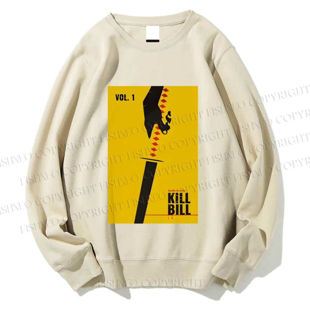 Unisex Kill Bill Printed Sweatshirt