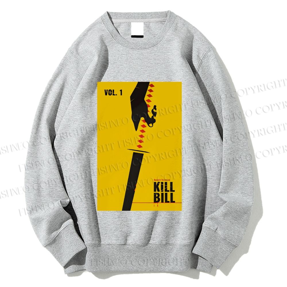 Unisex Kill Bill Printed Sweatshirt