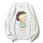 Unisex Yoshitomo Nara lollipop Printed Sweatshirt