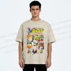 Unisex Arale Norimaki Printed Washed Tee