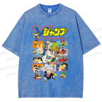 Unisex Arale Norimaki Printed Washed Tee