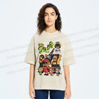 Unisex Arale Norimaki Printed Washed Tee