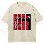 Unisex Cowboy Bebop Printed Washed Tee