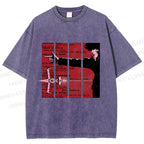 Unisex Cowboy Bebop Printed Washed Tee