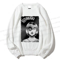 Unisex Uzumaki Junji Ito Printed Sweatshirt