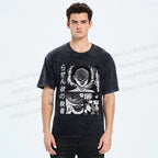 Unisex Uzumaki Junji Ito Printed Washed Tee