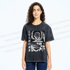 Unisex Uzumaki Junji Ito Printed Washed Tee