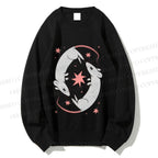 Unisex Rats With Star Printed Sweatshirt