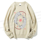 Unisex Rats With Star Printed Sweatshirt