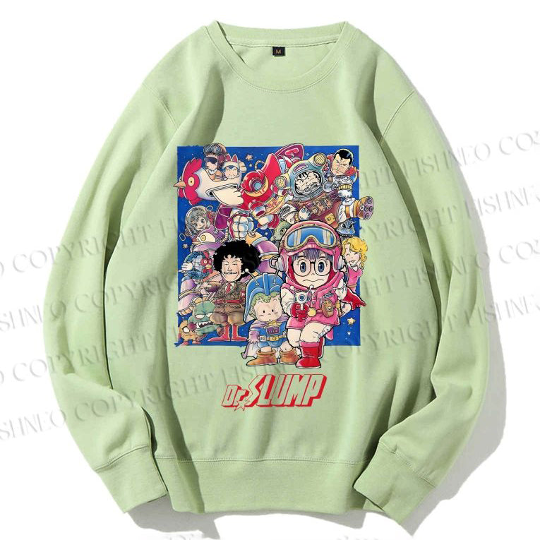 Unisex Japanese Arale Norimaki Anime Printed Sweatshirt