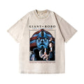 Giant Robo Vintage Wash Japanese Design T-Shirt
