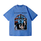 Giant Robo Vintage Wash Japanese Design T-Shirt