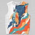 Unisex Star Wars in Cloud Printed Tank Top