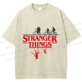 Unisex Stranger Things Printed Washed Tee