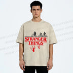 Unisex Stranger Things Printed Washed Tee