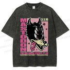 Unisex Mastodon The Dillinger Escape Plan Printed Washed Tee