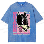 Unisex Mastodon The Dillinger Escape Plan Printed Washed Tee