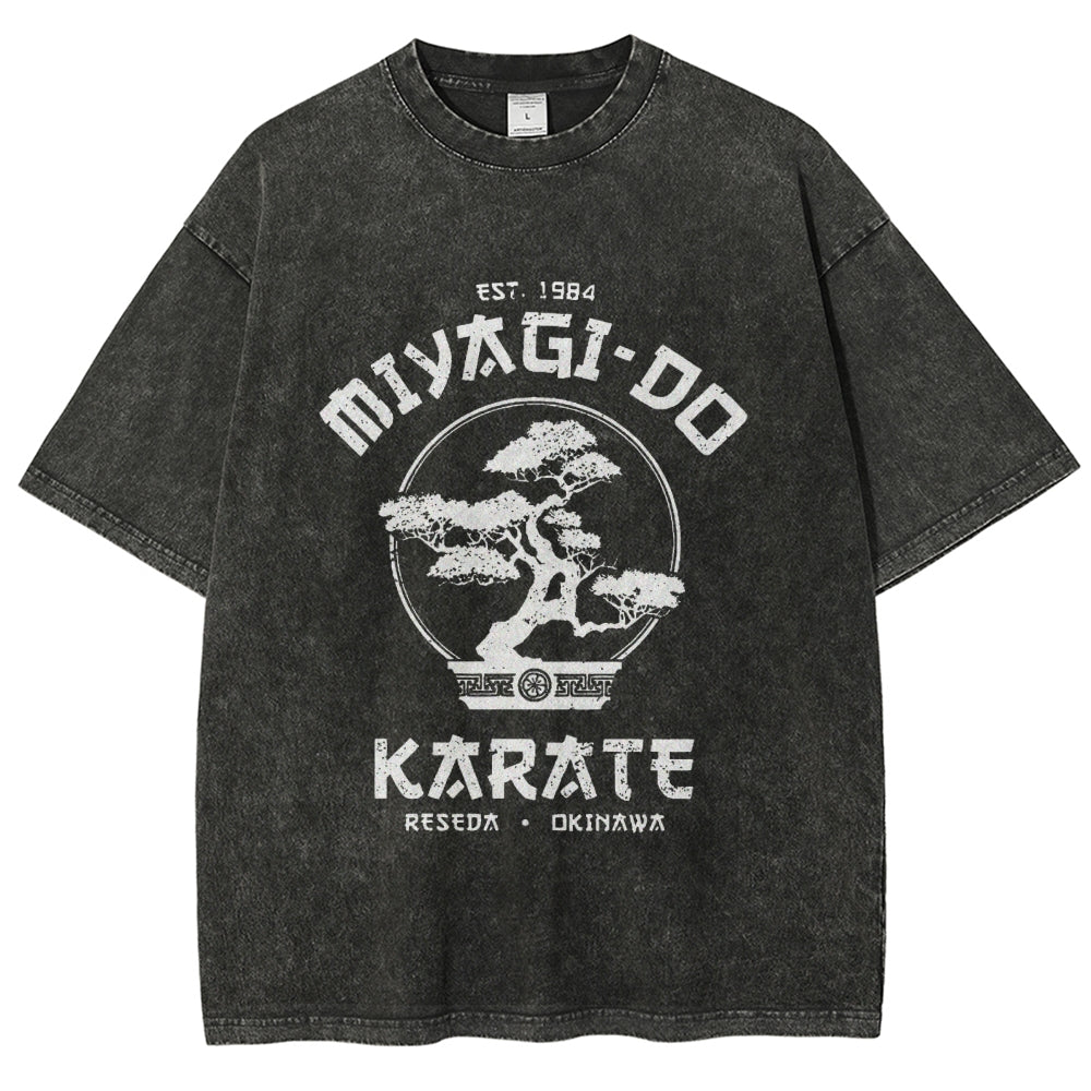 Miyagi-Do Karate Vintage Washed T-shirt