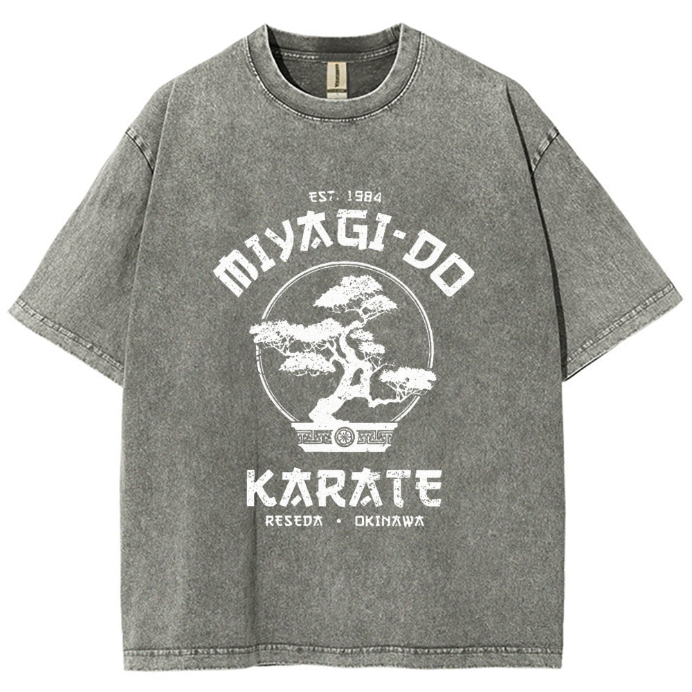 Miyagi-Do Karate Vintage Washed T-shirt