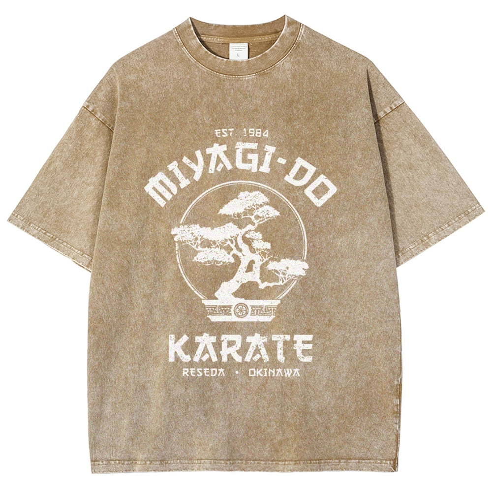 Miyagi-Do Karate Vintage Washed T-shirt