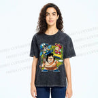 Unisex Arale Norimaki Printed Washed Tee