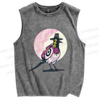 Unisex Sussy Printed Washed Tank Top