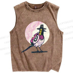 Unisex Sussy Printed Washed Tank Top