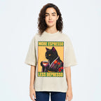 Caffeine Down Depression Washed T-Shirt