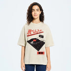Retro Japanese Tokyo Music Washed T-Shirt