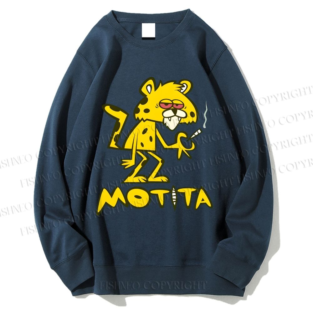 Unisex Motita Printed Sweatshirt
