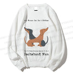 Unisex Dachshund Mum Printed Sweatshirt