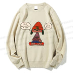 Unisex PaRappa The Rapper Printed Sweatshirt
